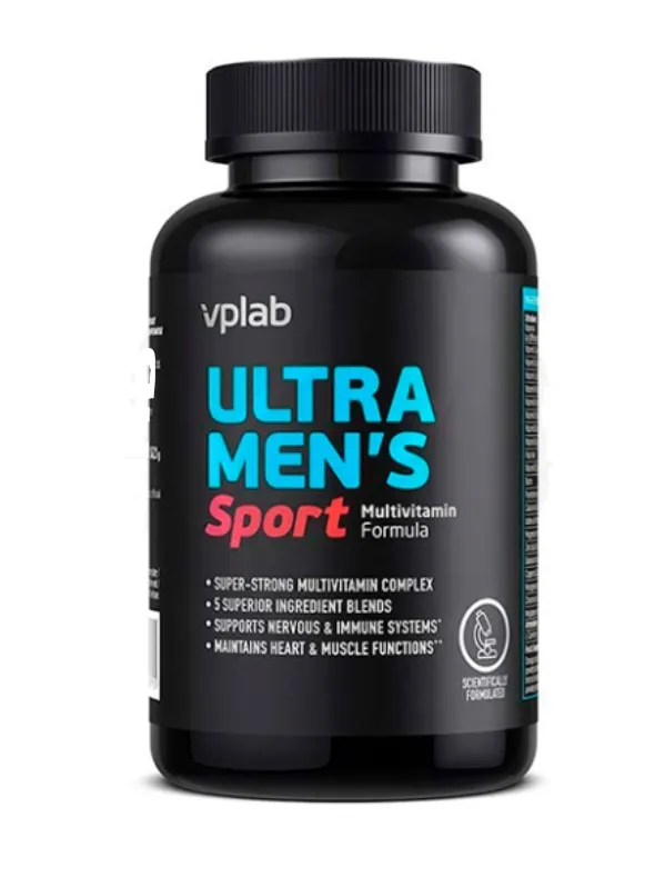 Vplab Ultra Men’s Sport Витаминно-минеральный комплекс, капсулы, 60 шт.