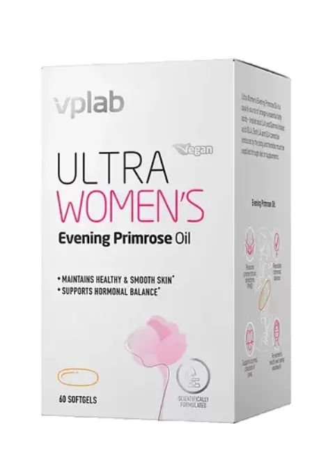 Vplab Ultra Womens Масло примулы вечерней, капсулы, 60 шт.