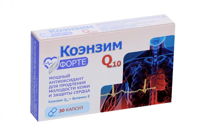 Коэнзим Q10 Форте, капсулы, 30 шт.