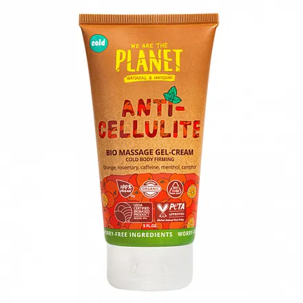 We are the Planet Крем-гель массажный Anti-cellulite, охлаждающий, 150 мл, 1 шт.