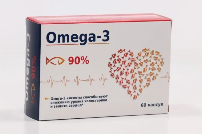 Омега-3 90%, капсулы, 60 шт.