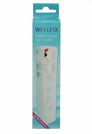 Wellfix Таблетница на 7 дней, 1 шт.