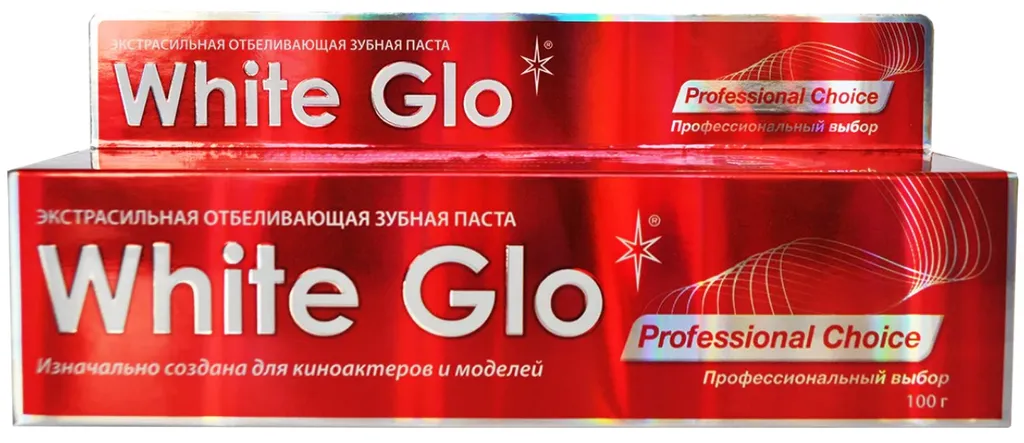 White Glo Зубная паста отбеливающая Профессиональный выбор, паста зубная, 100 г, 1 шт.