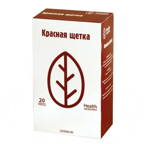 Красная щетка, фиточай, 1,5 г, 20 шт.