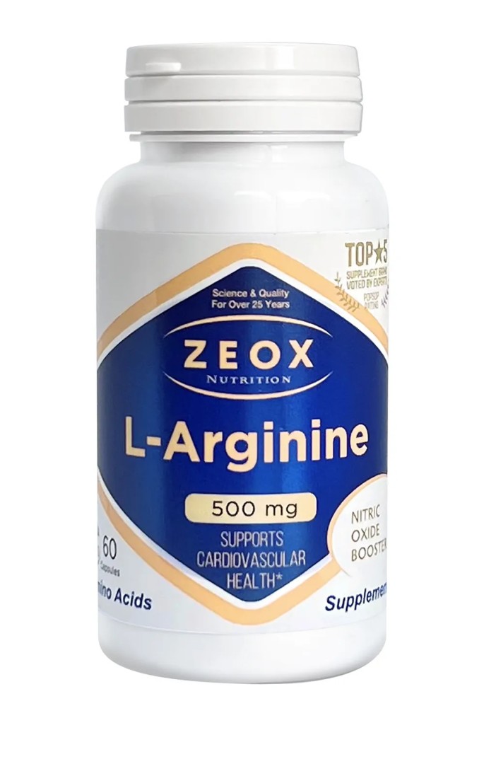 Zeox Nutrition L-аргинин, капсулы, 60 шт.