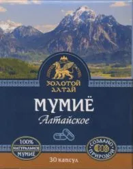 Золотой Алтай Мумие Алтайское, капсулы, 30 шт.