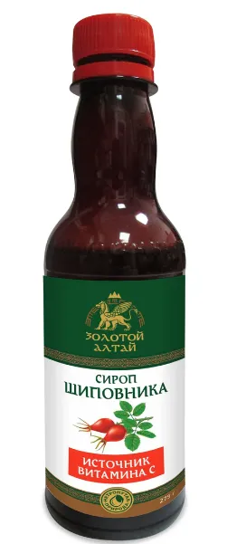 Золотой Алтай Шиповника сироп, сироп, 275 г, 1 шт.