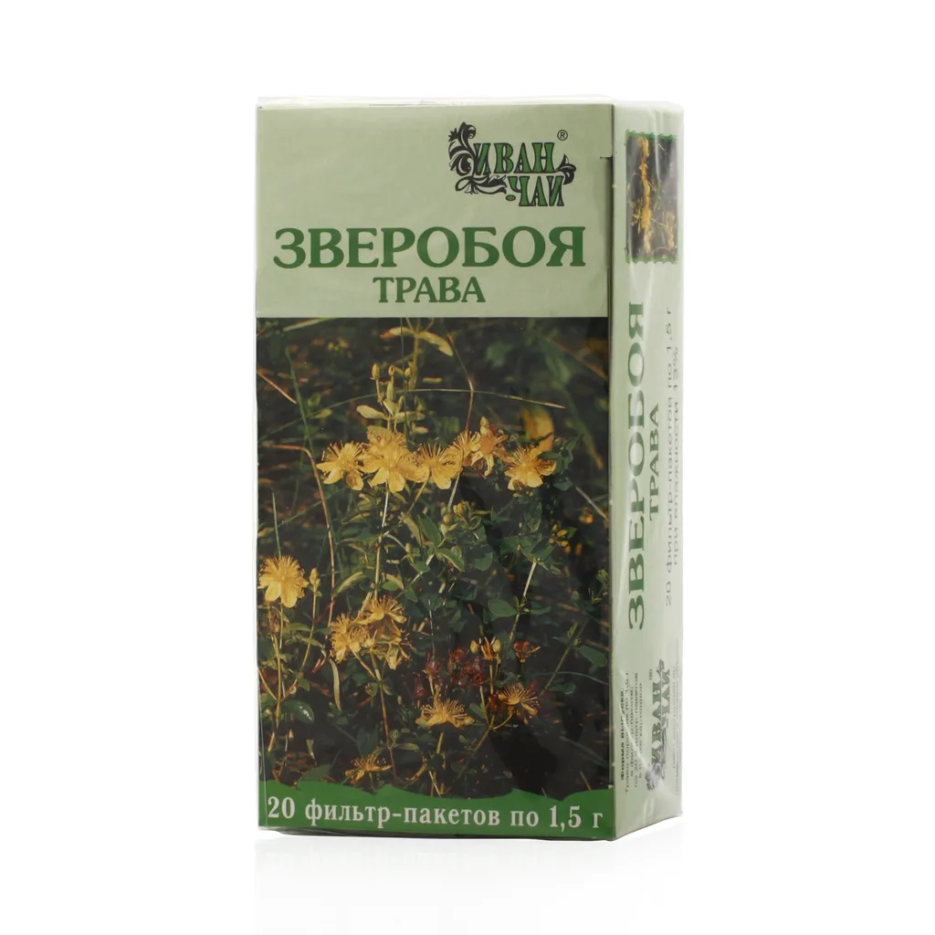 Зверобоя трава, трава-порошок, 1.5 г, 20 шт., Иван-Чай